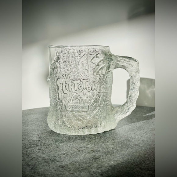 McDonald's Other - Vintage McDonalds Flintstones Glass Tree Mug Cup